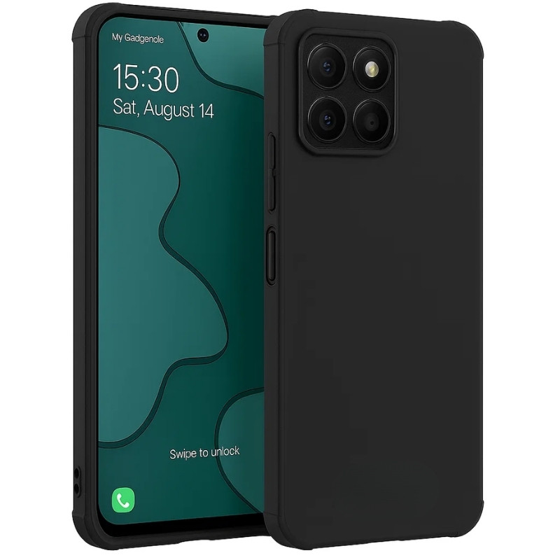 Funda Honor X8c Square Liquid Premium Negro - Ítem
