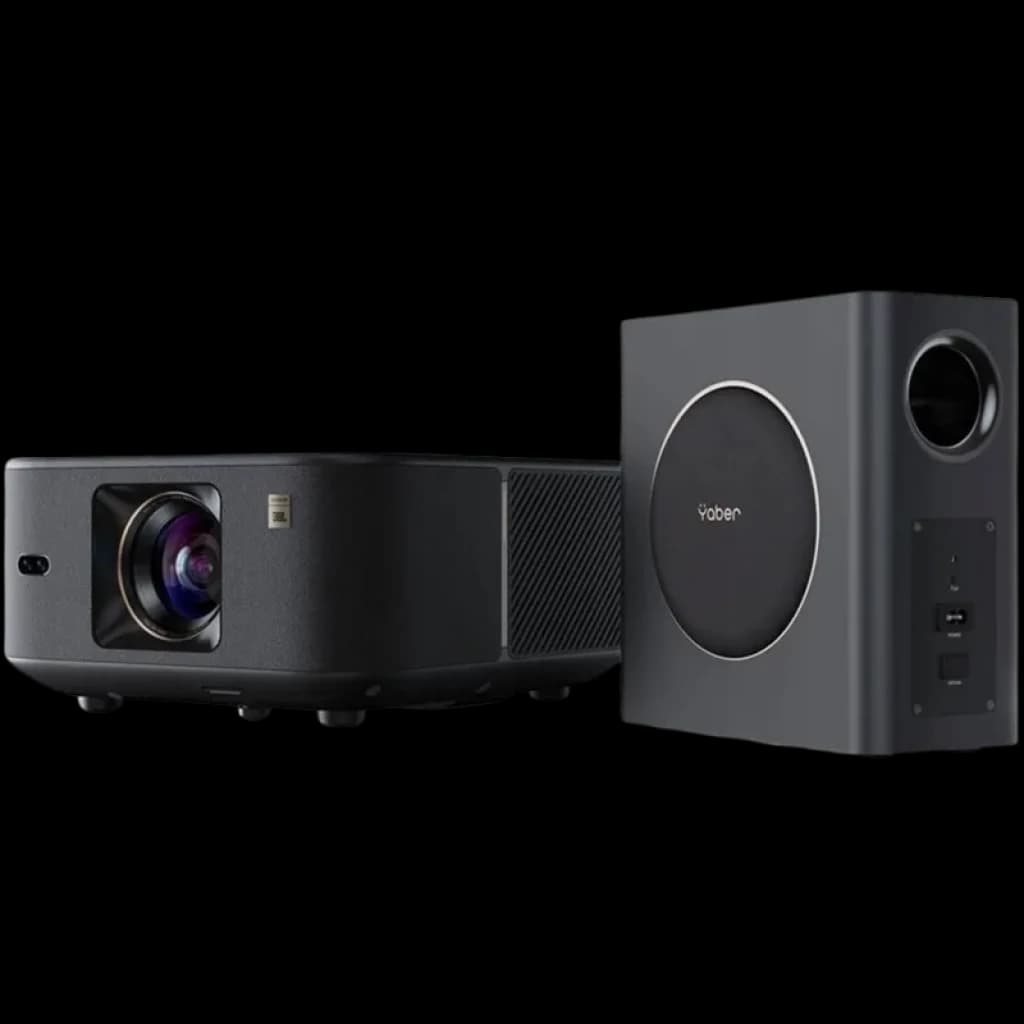 Yaber K3 Pro - Proyector 1080P 1600 ANSI Lumens JBL Altavoces y Subwoofer