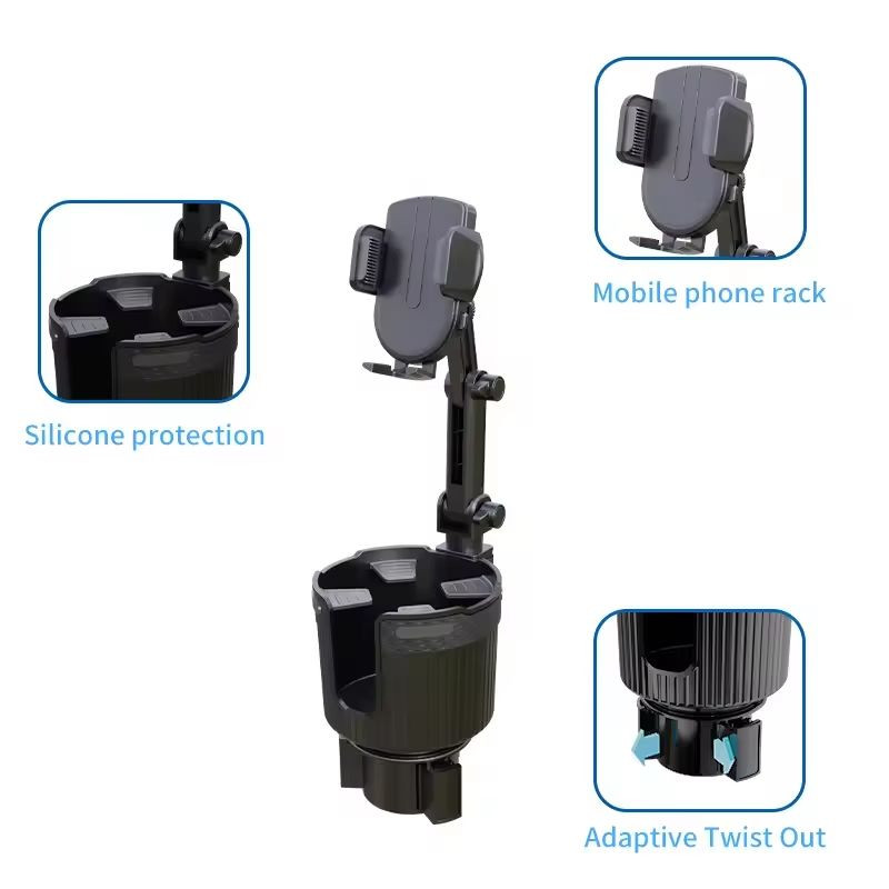 Suporte de automóvel para vidro e telemóvel - Item1
