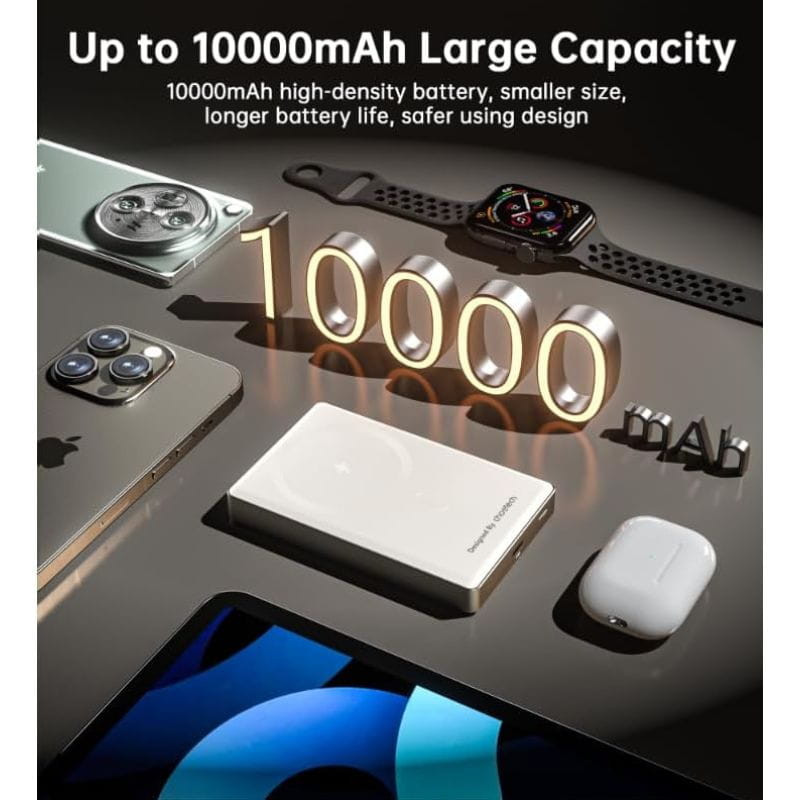 Choetech B739 20W 10000 mAh PowerBank Blanc - Ítem4