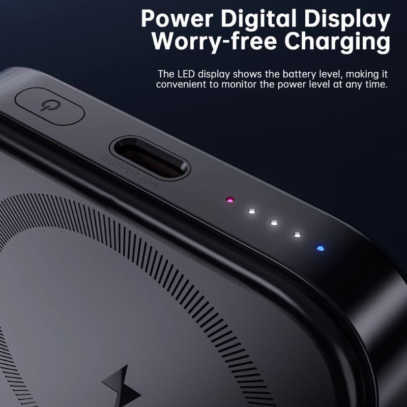 Choetech B743 20W 10000 mAh PowerBank avec support - Noir - Ítem7