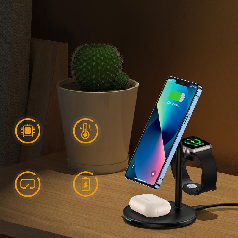 Choetech Base de recharge Magsafe 3 en 1 - Ítem4