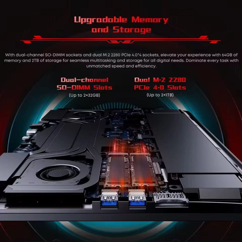 Chuwi GT Book Intel i5-12450H 16GB/512GB RTX 3050 W11 pro - Portátil Gaming 15.6 - Ítem3