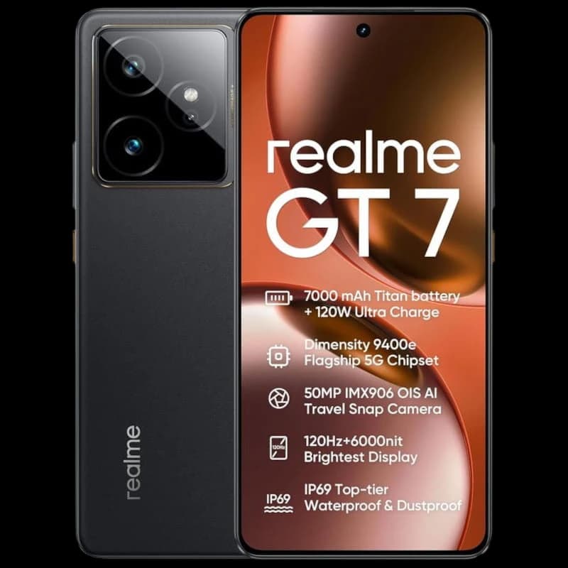 Realme GT 7 5G 12GB/512GB Negro