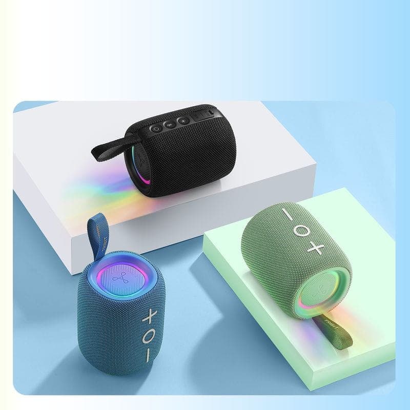 Cores de Tribit StormBox Mini+ 12W Bluetooth v5.4 Preto