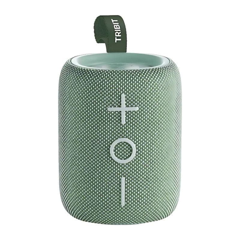 Frontal de Tribit StormBox Mini+ 12W Bluetooth v5.4 Verde