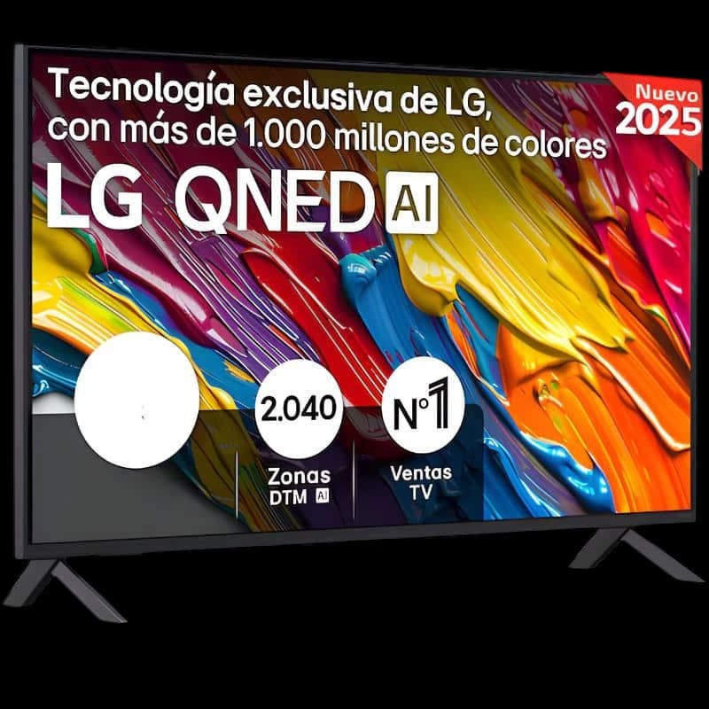 LG 50QNED82A6B 50" 4K Ultra HD QNED WebOS AI Wi-Fi Smart TV