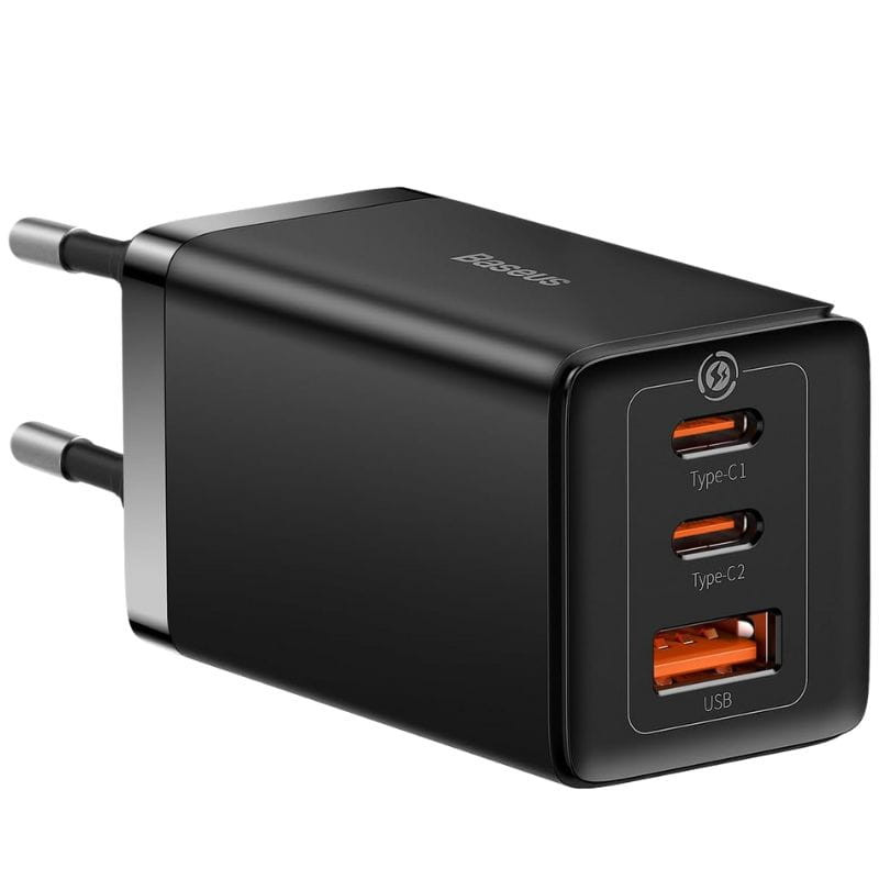 Baseus GaN5 Pro 65W - Cargador de pared 2xUSB-C 1xUSB-A - Ítem