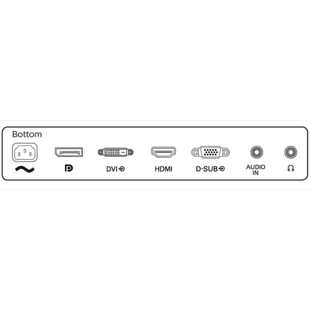 Monitor Philips S Line 242S1AE/00 de 24 pulgadas IPS Full HD, biseles finos, peana ajustable robusta y acabado negro, imagen nítida y colores vivos - Ítem5