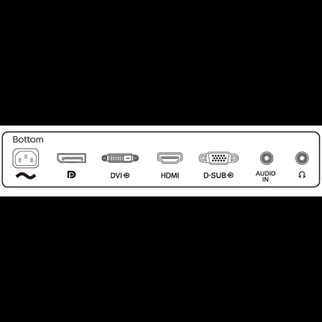 Etiqueta energética del monitor Philips S Line 242S1AE/00: clase D, consumo 14 kWh/1000h, pantalla 24 pulgadas 61.1 cm, resolución 1920x1080, 16:9
