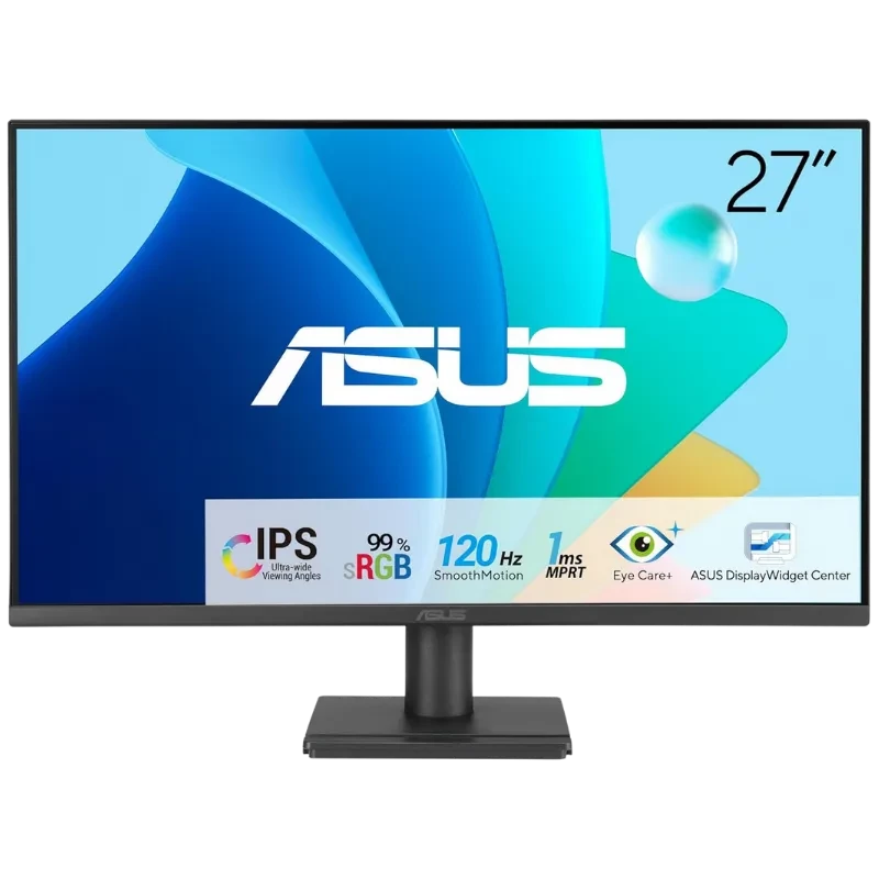 Moniteur ASUS VA279HG 27 pouces, dalle IPS Full HD, bords fins, écran mat antireflet, coloris noir, pied rectangulaire stable, affichage net et fluide - Ítem2