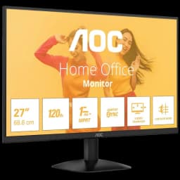 AOC 27B35HM moniteur PC 27 pouces Full HD LED 120 Hz Adaptive Sync cadre 3 côtés sans bord faible lumière bleue temps de réponse 1 ms MPRT