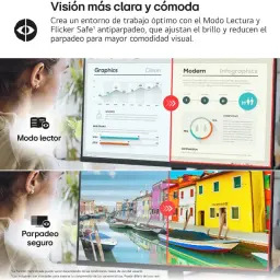 LG 32U631A-B 32 pouces Quad HD IPS 100 Hz avec mode Lecteur et Flicker Safe, luminosité ajustée et réduction du scintillement pour un confort visuel optimal