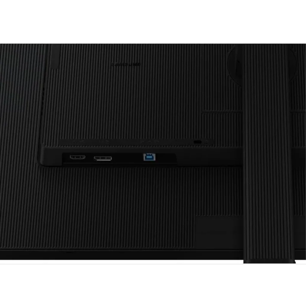 Monitor Samsung LS32D600EAU 32 pol Quad HD IPS 100 Hz em preto, tela fina com bordas mínimas e base retangular, exibe cores vibrantes ViewFinity S6 - Item5