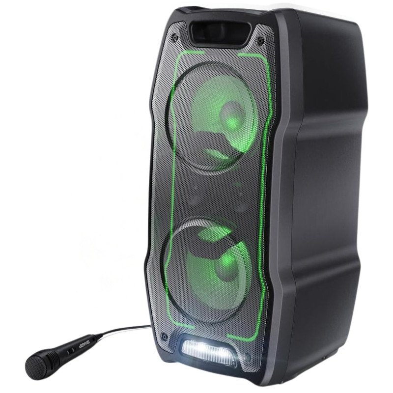 Sharp XParty Sing 180W Microfone Luz RGB - Altifalante Bluetooth - Item