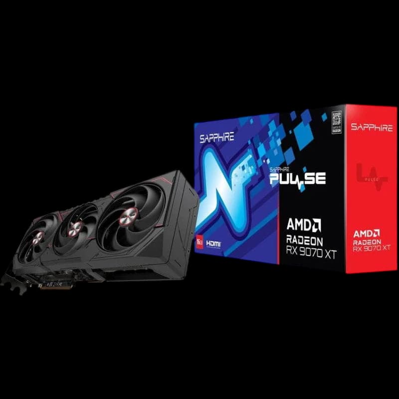 Sapphire PULSE Radeon RX 9070 XT AMD Tarjeta gráfica 16 GB GDDR6