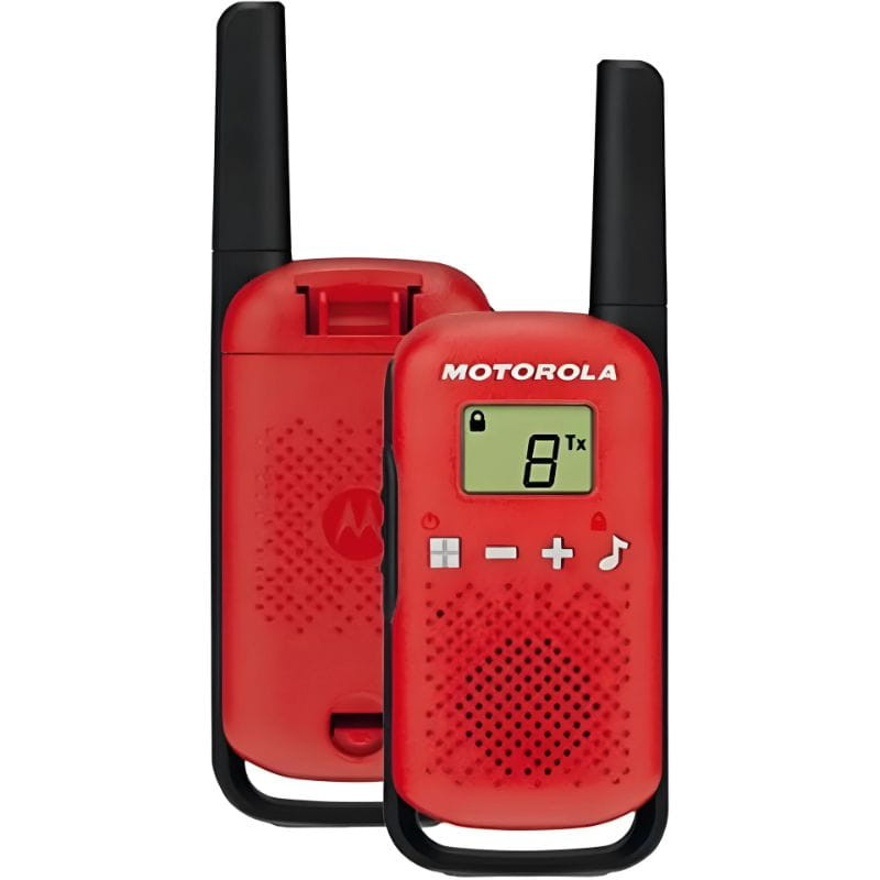 Motorola TALKABOUT T42 two-way radios 16 canales Rojo - Ítem1