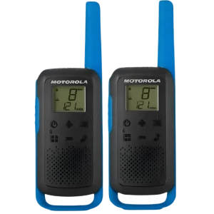 Motorola TALKABOUT T62 two-way radios 16 canales 12500 MHz Negro, Azul