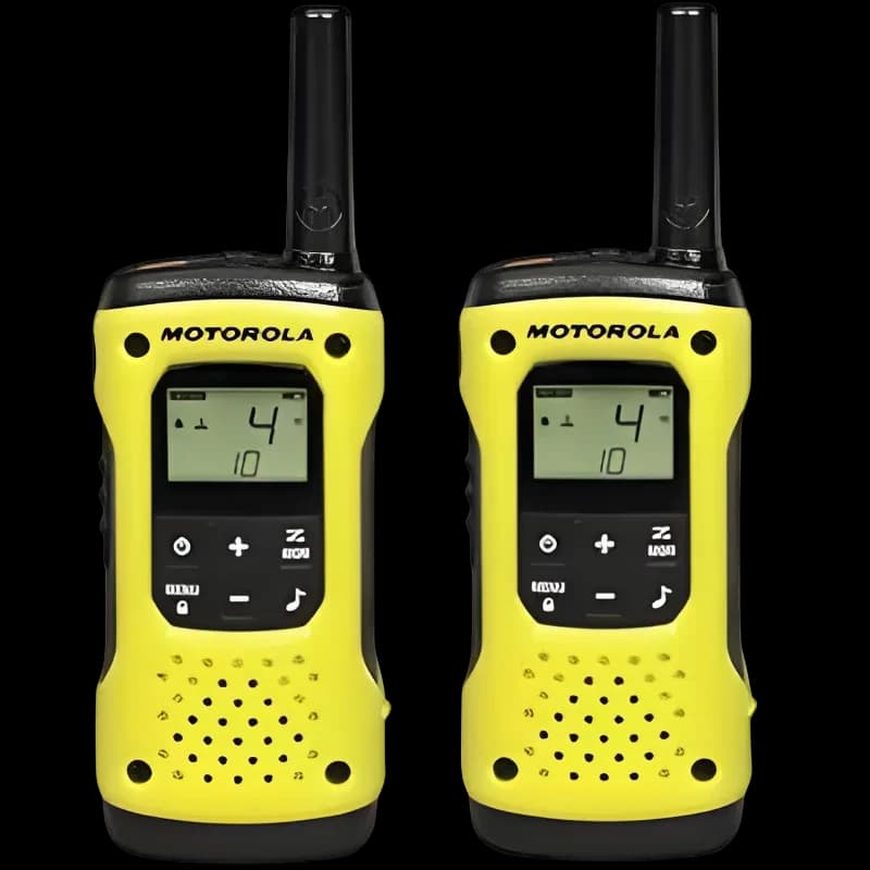 Motorola Talkabout T92 H2O radios bidirectionnelles 16 canaux Bande PMR - Pack de 2 talkies-walkies