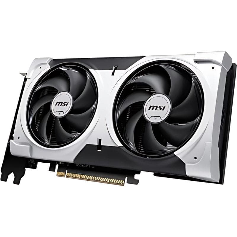 MSI GeForce RTX 5060 TI 8G VENTUS 2X OC PLUS NVIDIA 8 GB GDDR7 imagen lateral