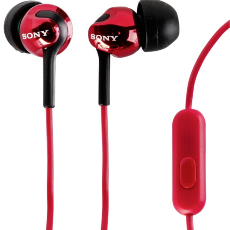 Sony MDR-EX110AP Rojo - Auriculares con cable - Ítem1
