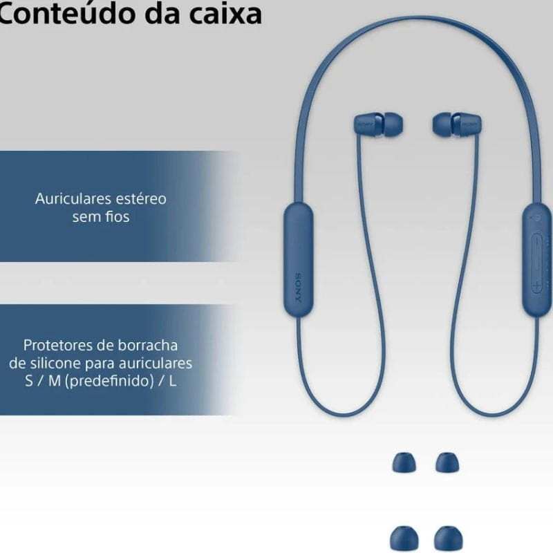 Sony WI-C100 Bluetooth Azul - Auriculares Bluetooth - Item3