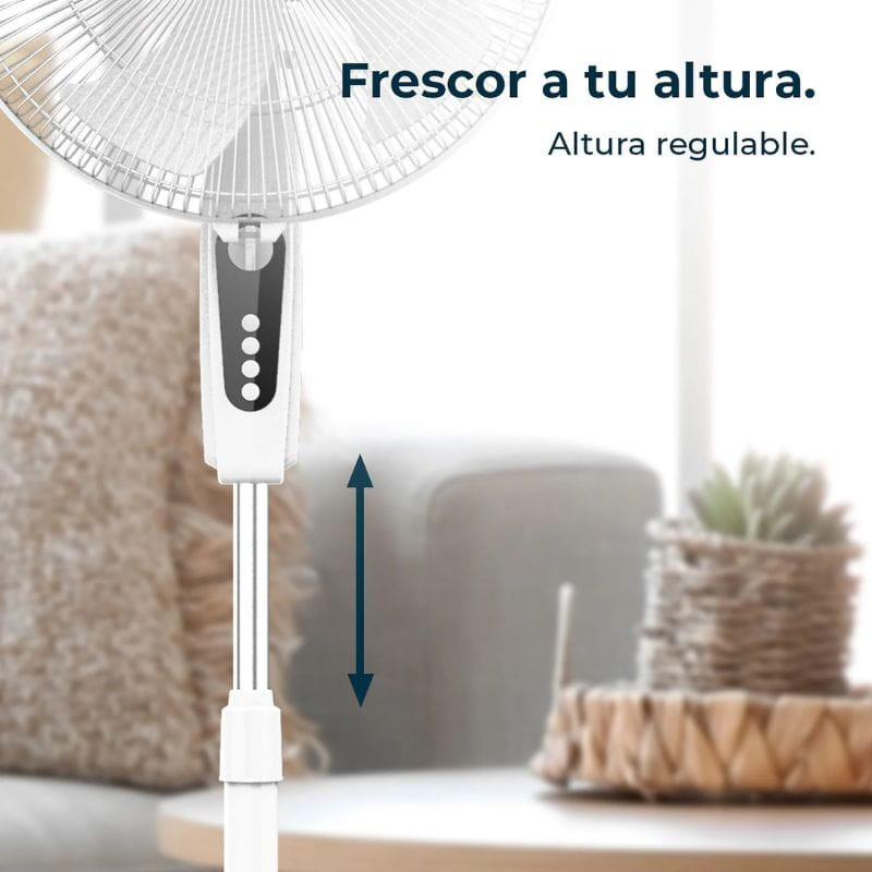 Cecotec EnergySilence 515 MaxFlow Blanc - Ventilateur sur pied - Ítem6