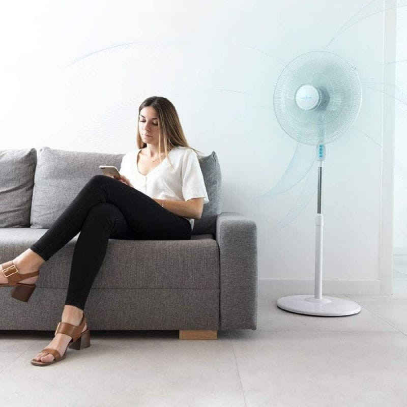 Cecotec EnergySilence 600 MaxFlow Blanc - Ventilateur sur pied - Ítem2