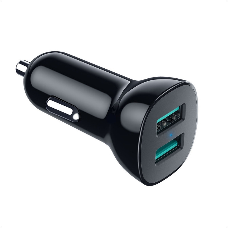 Chargeur de Voiture Choetech 30 W 2×USB‑A - Ítem
