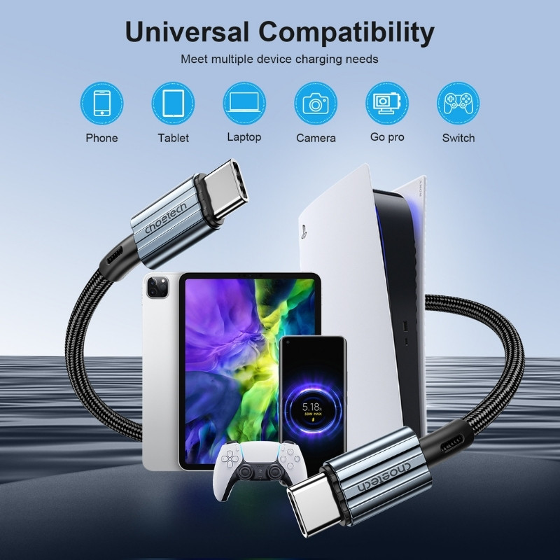 choetech-cable-usb-c-a-usb-c-60w-1-2m - Ítem5