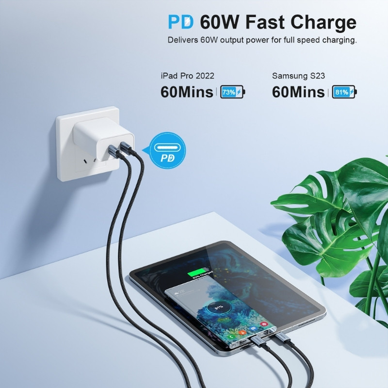 choetech-cable-usb-c-a-usb-c-60w-1-2m - Ítem6