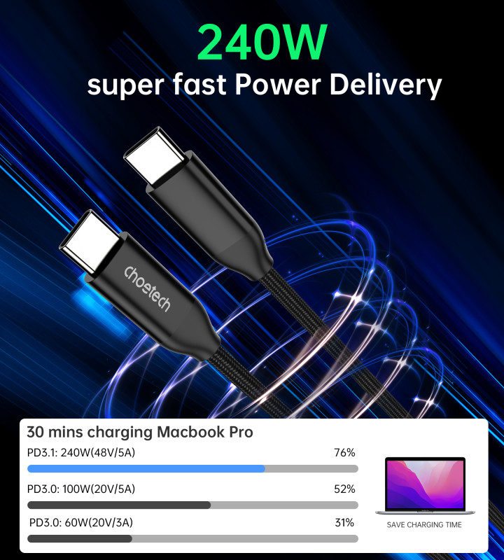cabo-usb-c-para-usb-c-choetech-240w-carga-super-rapida-1-2m - Item4