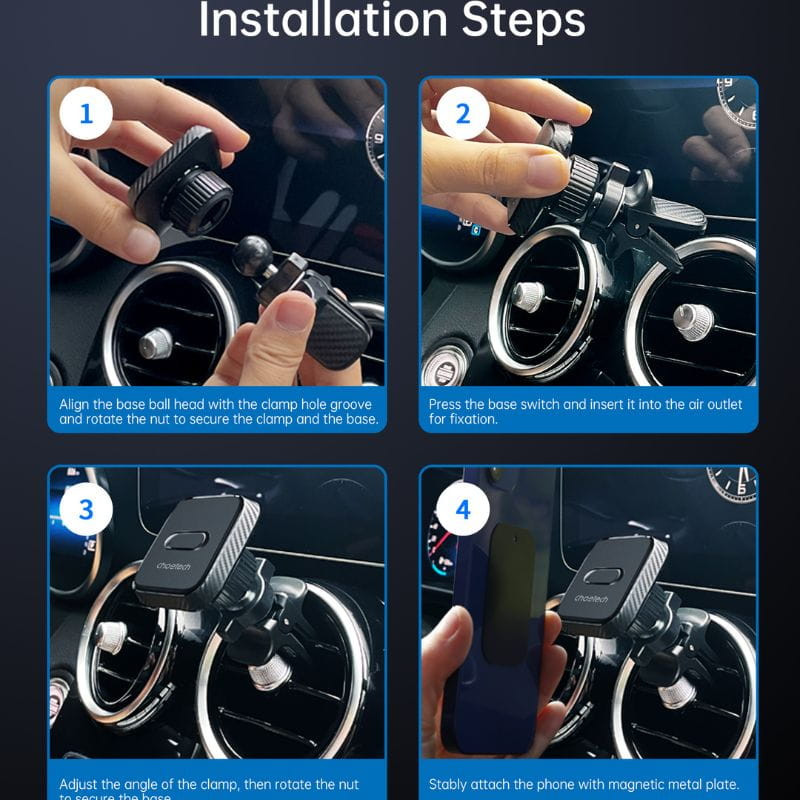Choetech H042 - Soporte magnético para Coche - Ítem4