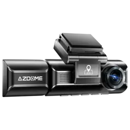 Azdome Dash Cam M550 Max 4K - Dash cam com câmara traseira e interior