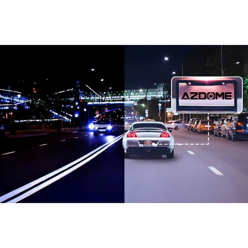 Visión nocturna de Azdome Dash Cam M550 Max