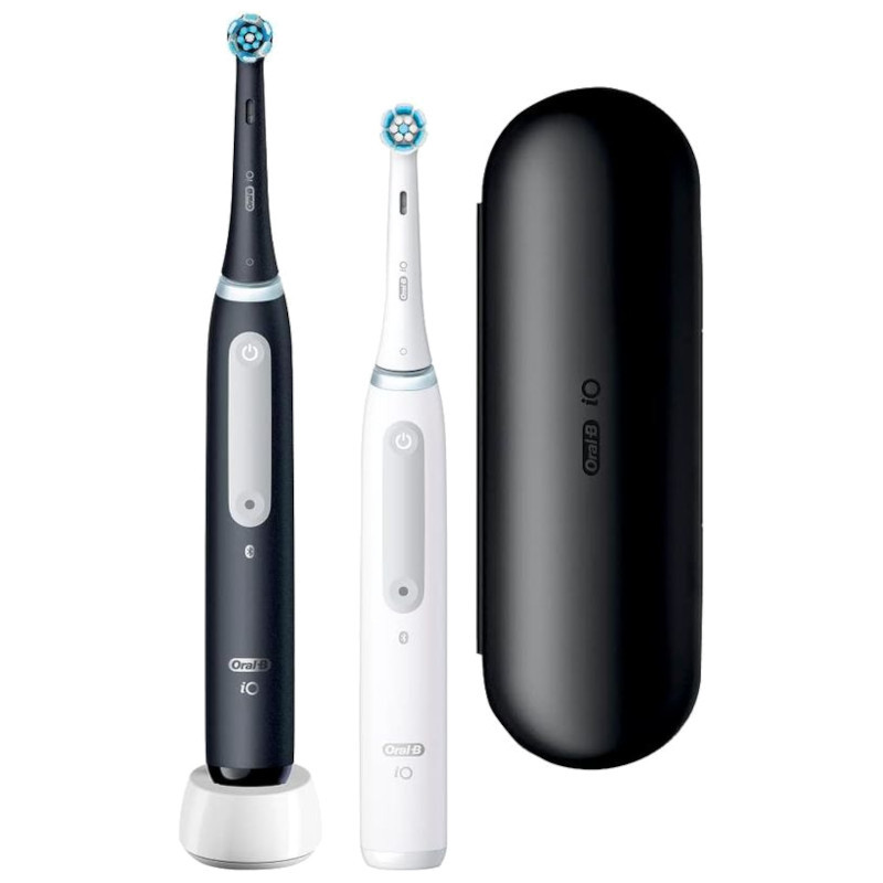 Oral-B iO Series 4 Duo Preto, Branco - Item