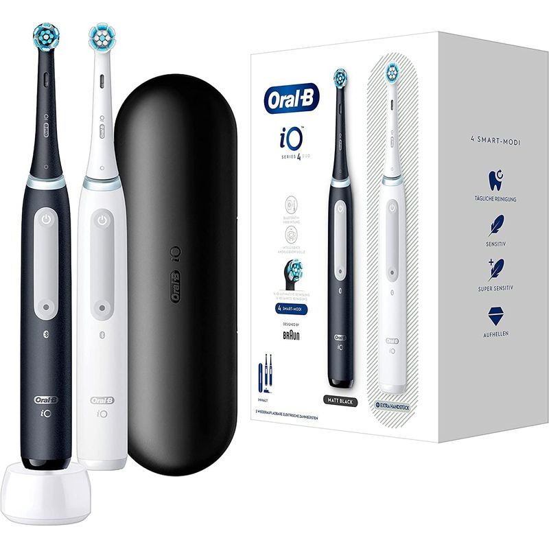 Oral-B iO Series 4 Duo Preto, Branco - Item4