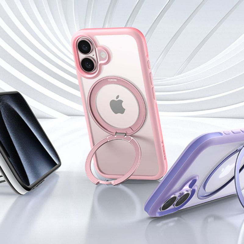 Funda Torras Ostand R Fusion para iPhone 16 Rosa - Ítem2