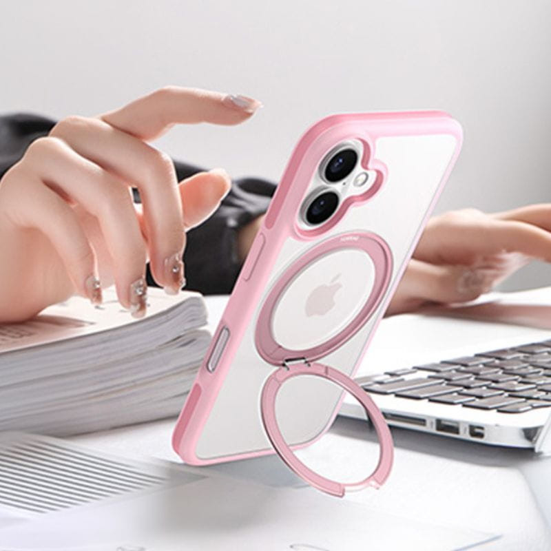 Funda Torras Ostand R Fusion para iPhone 16 Rosa - Ítem1