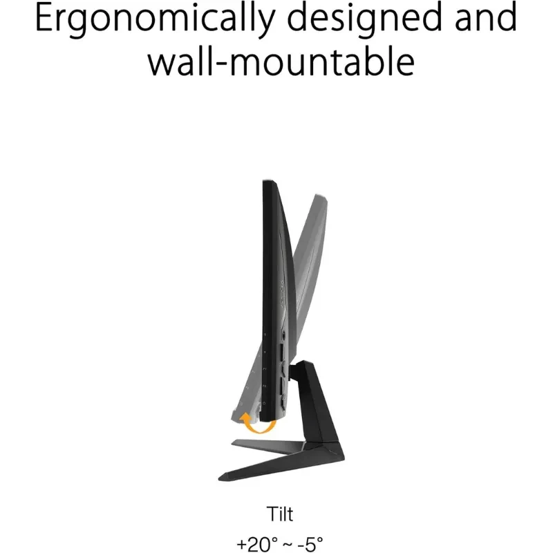 Monitor ASUS TUF VG27AQM1A 27 pulgadas, panel IPS WQHD, biseles finos, soporte en V robusto, frecuencia de 260 Hz, acabado negro para gaming - Ítem3