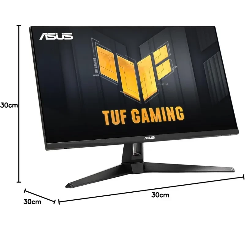 Monitor ASUS TUF VG27AQM1A 27 pulgadas, panel IPS WQHD, biseles finos, soporte en V robusto, frecuencia de 260 Hz, acabado negro para gaming - Ítem7