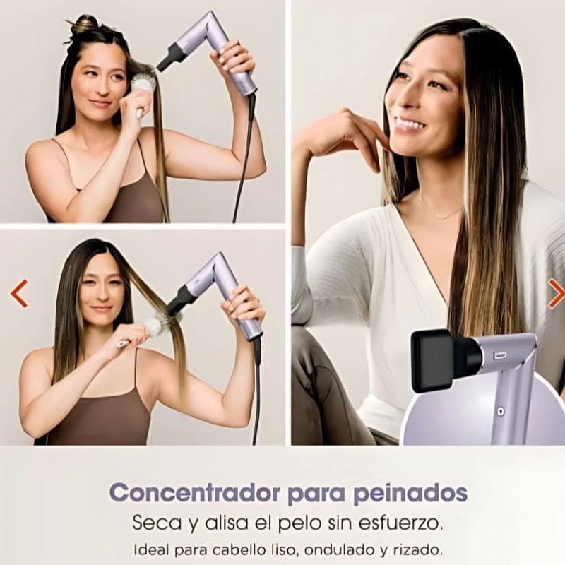  Shark FlexStyle 5 em 1 1400 W Violeta  bocal concentrador