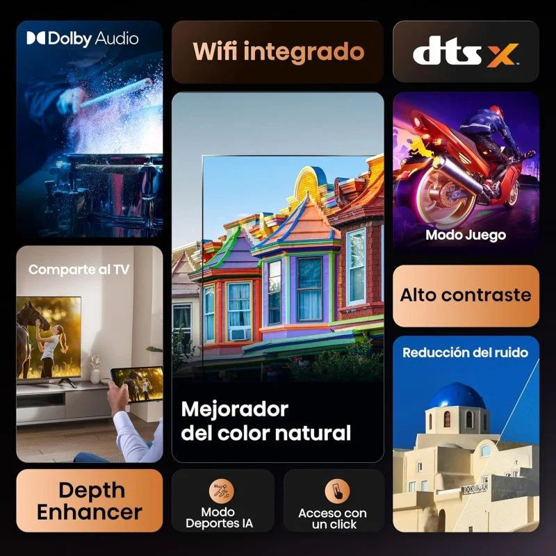 Hisense 40 40A4Q FullHD LED SmartTV WiFi - Item1