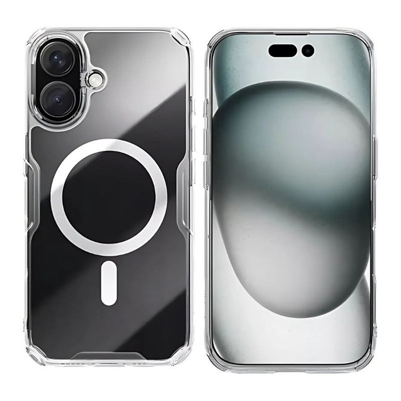 Capa Nillkin Nature TPU Pro Magnética iPhone 16 Branco - Item