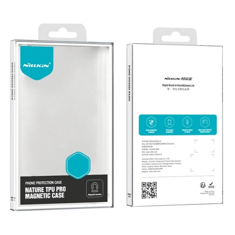 Capa Nillkin Nature TPU Pro Magnética iPhone 16 Azul - Item1