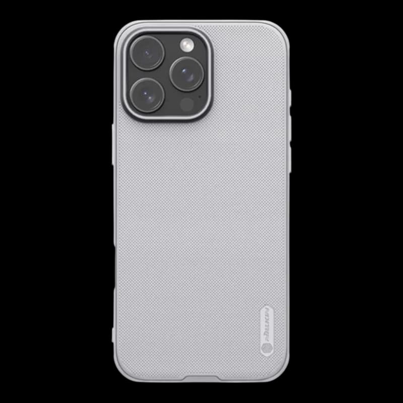 Nillkin Funda Super Frosted Shield Pro iPhone 16 Pro Max Gris Titanio