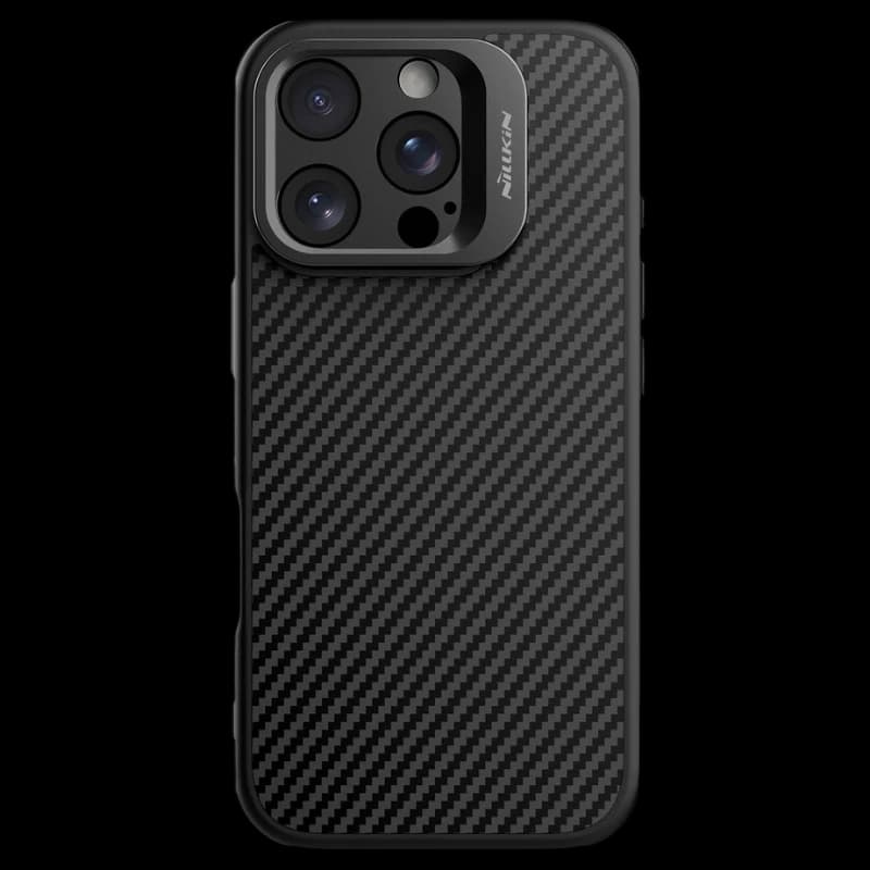 Nillkin Funda CarboProp Magnética iPhone 16 Pro Max Negro