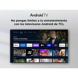 Android TV de TCL 32S5K 32 Full HD QLED Smart TV Wifi Negro