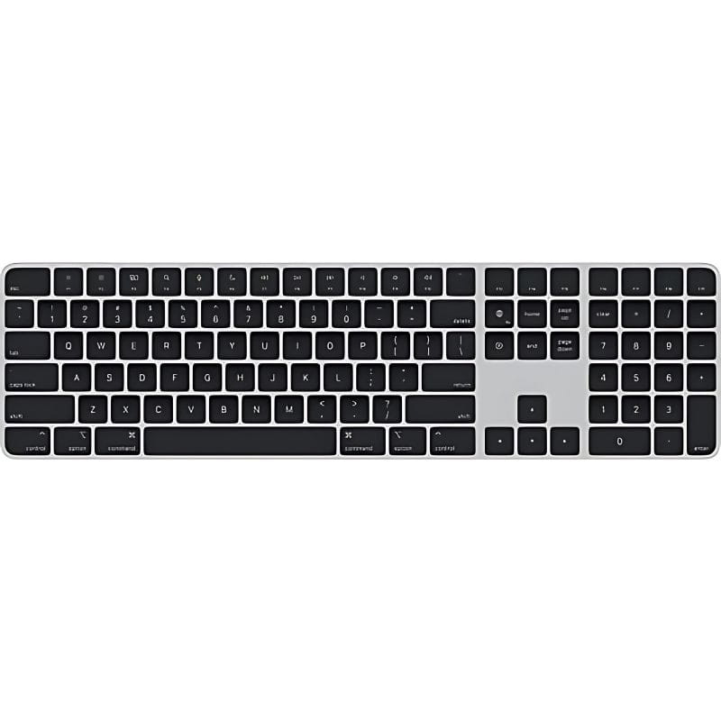 Apple Magic Keyboard Universal QWERTY Español Negro, Plata - Ítem