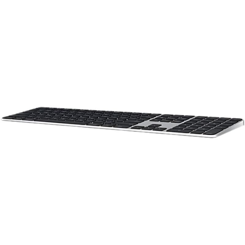 Apple Magic Keyboard Universal QWERTY Español Negro, Plata, imagen delantera